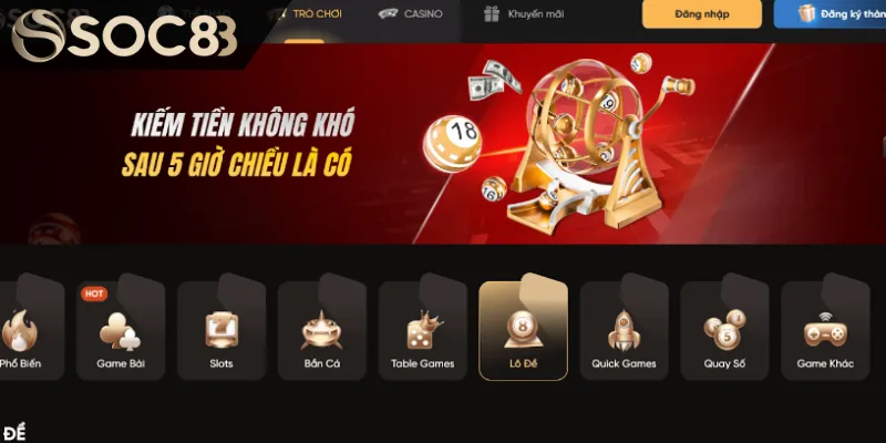 Hướng dẫn trải nghiệm game tại Trò Chơi nhà cái SOC88