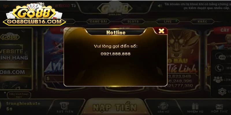 Đa dạng phương thức liên hệ của cổng game